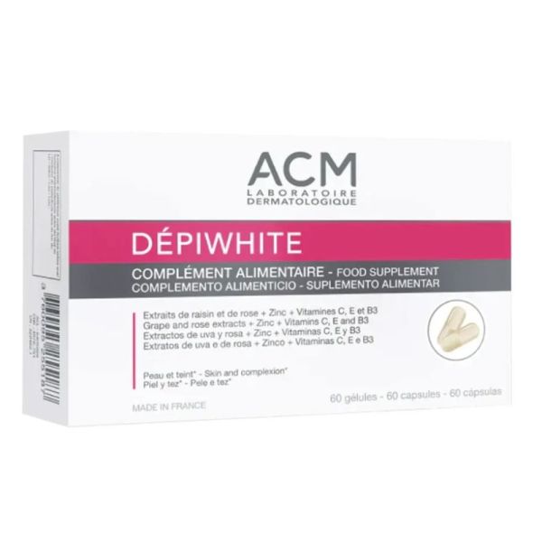 Dépiwhite Peau et teint 60 gélules