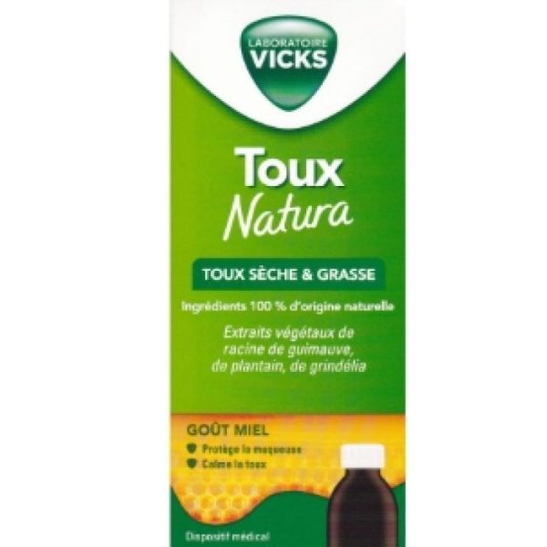 Toux Natura Sirop Adulte 140 ml