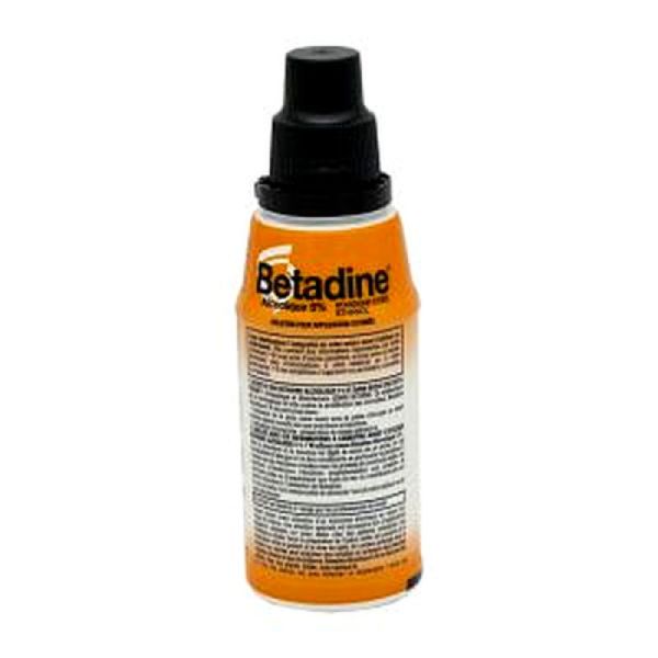 Betadine Alc.5% Loc Sol 125ml Bt 1