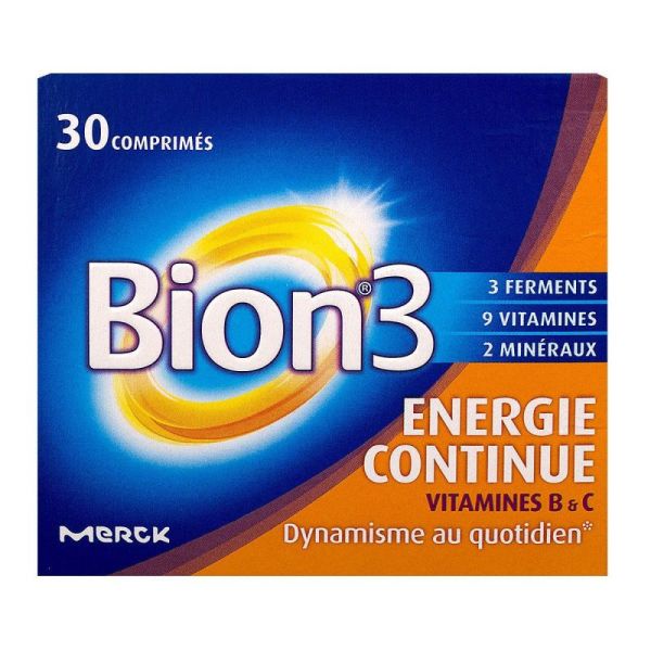 Bion 3 énergie continue 30 comprimés