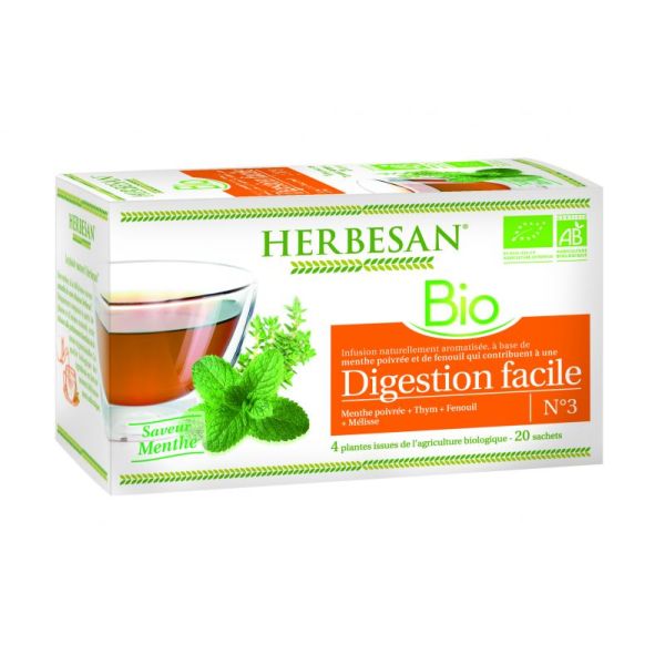 Infusion digestion facile BIO - 20 sachets