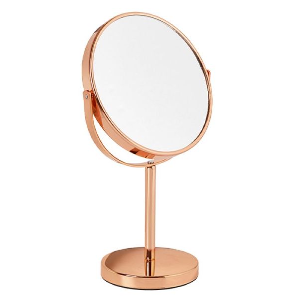 Miroir sur Pied Or Rose avec Vue grossissante x10