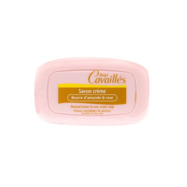 Savon crème beurre amande & rose 115g