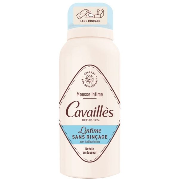 Mousse Intime Sans Rinçage avec Antibactérien 100ml