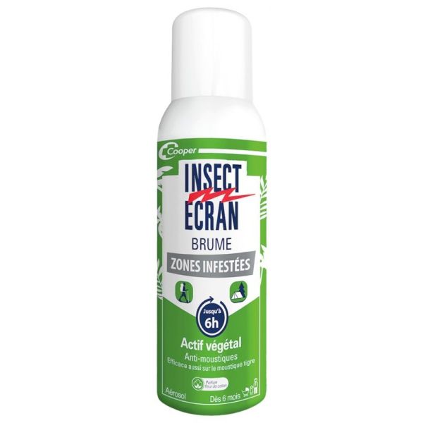 Brume Anti-Moustiques Zones Infestées Actif Végétal 100 ml