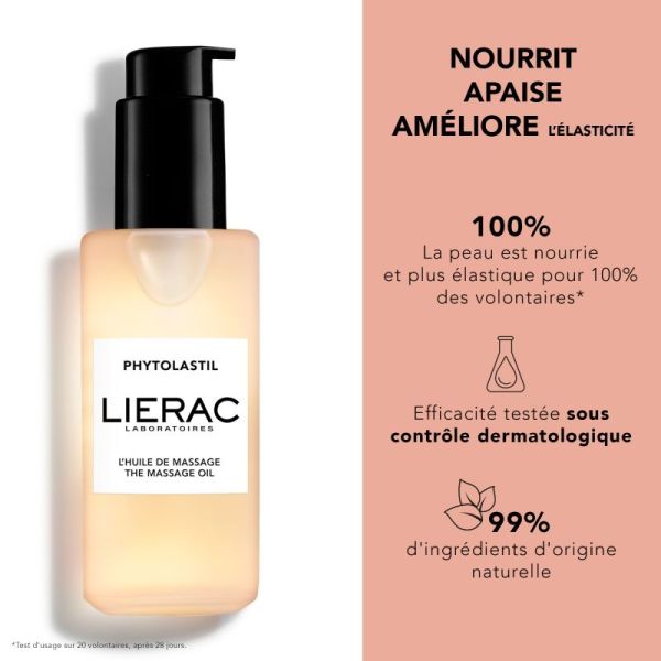 Phytolastil Huile de Massage Ventre et Poitrine 100ml