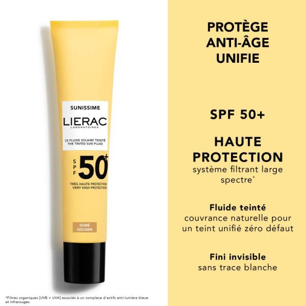 Sunissime Fluide Solaire Teinté SPF50 40ml