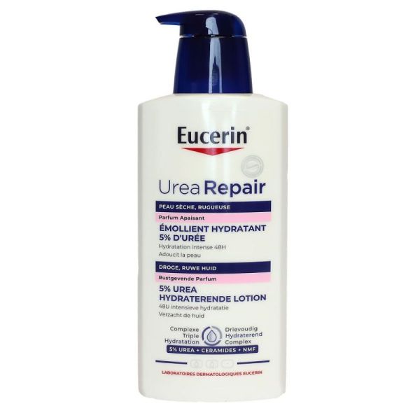 UreaRepair PLUS Émollient 5% d'Urée Parfum Apaisant 400 ml