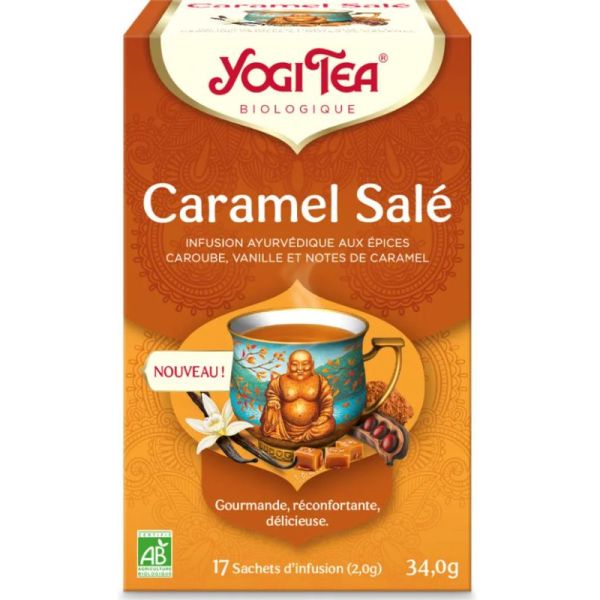 Infusion Caramel Salé Bio 17 sachets
