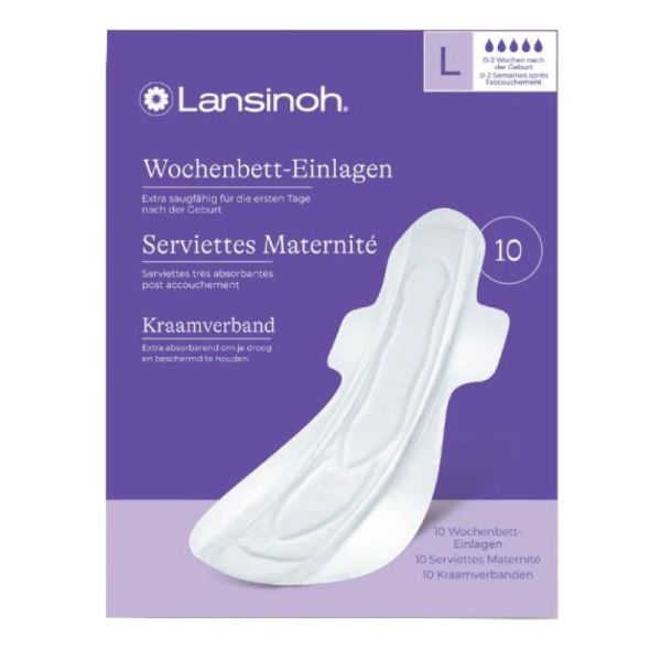 Serviettes Maternité 0-2 Semaines 10 Serviettes