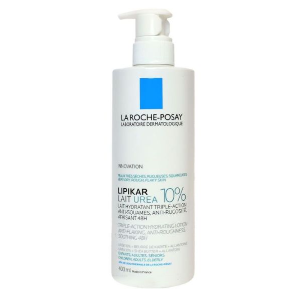 Lipikar Lait Urea 10% Hydratant 400 ml
