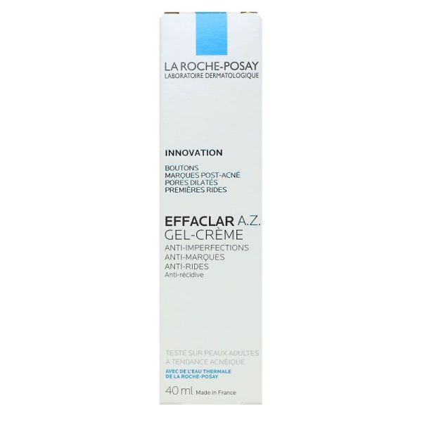 Effaclar AZ gel-crème anti-imperfections 40ml