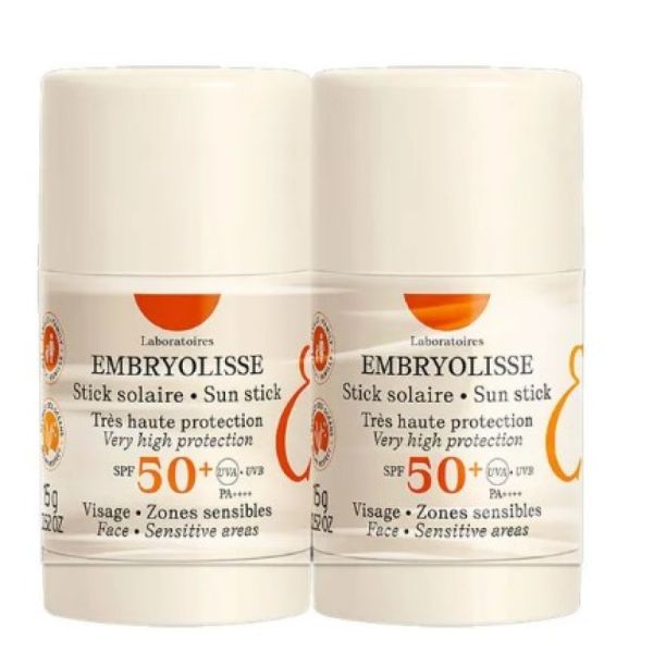 Stick solaire SPF50+ 2 x 15 g