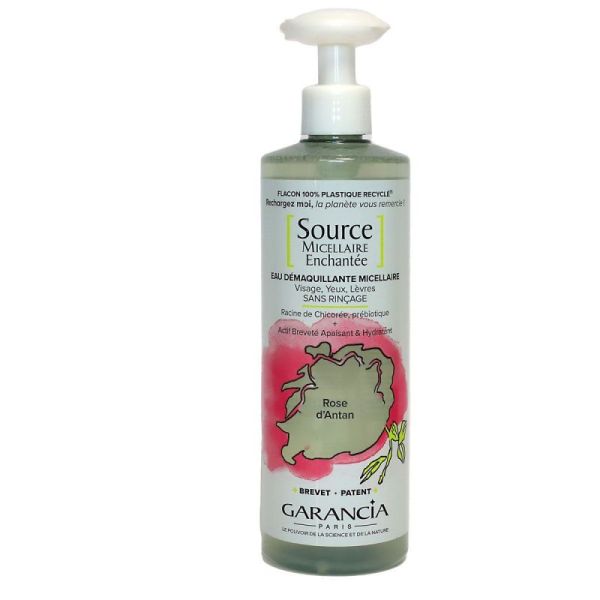 Source Micellaire Enchantée Eau Démaquillante Micellaire Rose d'Antan 400 ml