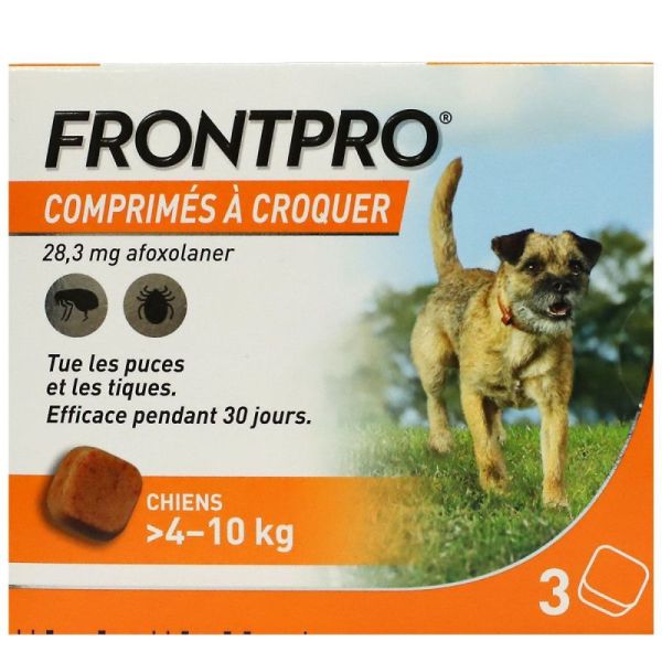 Frontpro Comprimés Antiparasitaire chien