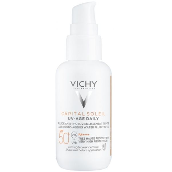 Capital Soleil UV-Age Daily Fluide Anti-Photovieillissement Teinté SPF50+ 40 ml