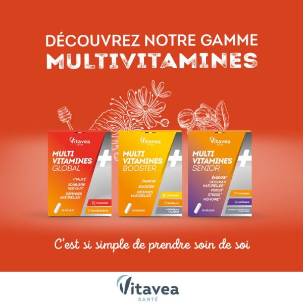Multi vitamines global - 45 gélules