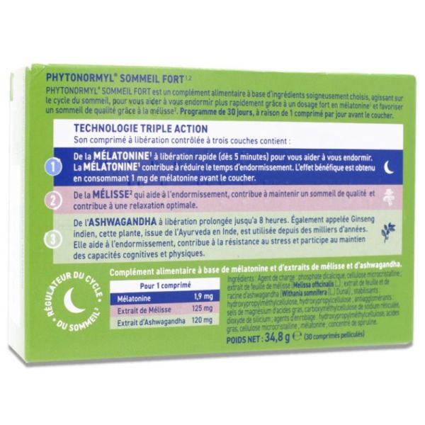 Mélatonine 1,9 mg - 30 comprimés