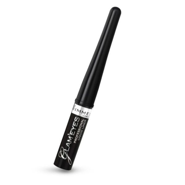 Glam'Eyes Professional eyeliner liquide 001 Black Glamour 3,5 ml