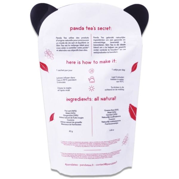 Slim Tea Gingembre & Fruits rouges - 28 doses