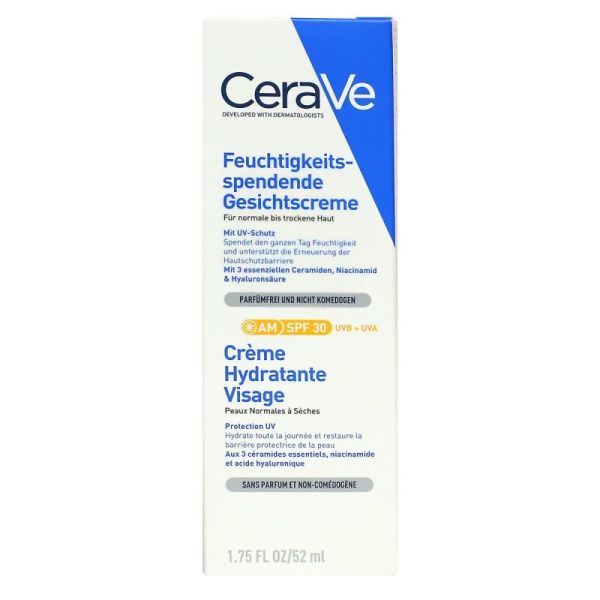 Crème Hydratante Visage SPF30 52 ml