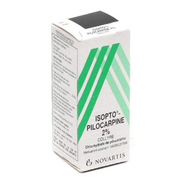 Isopto-pilocarpine 2 % collyre