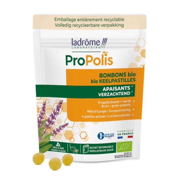 Propolis Bonbons apaisants bio 50 g