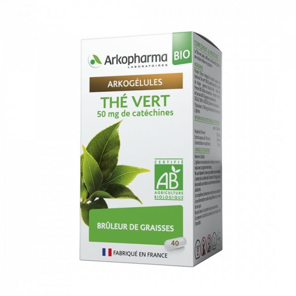 Arkogélules - Thé vert BIO - 40 gélules