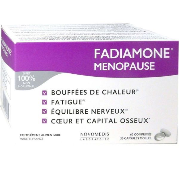 Fadiamone Ménopause 60 Comprimés + 30 Capsules
