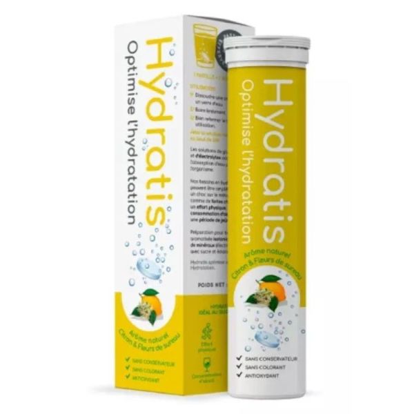 Solution d'Hydratation 20 Pastilles Effervescentes