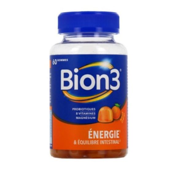 Bion 3 Energie Arôme Orange 60 gommes