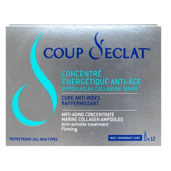 12 ampoules collagène anti-âge
