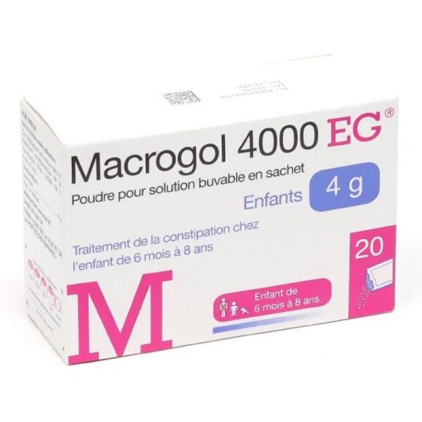 Macrogol 4000 Eg 4g - 20 sachets