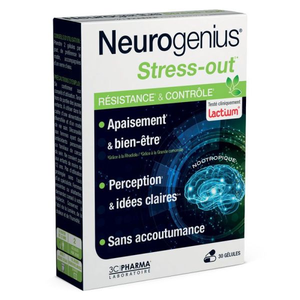 Neurogenius Stress-out - 30 gélules
