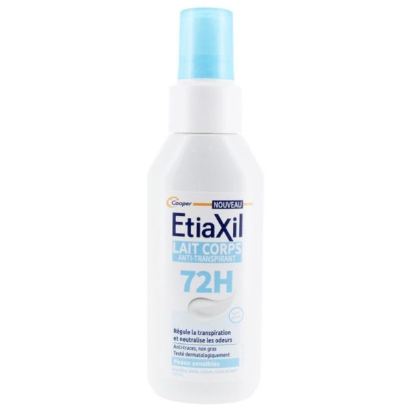Anti-transpirant Lait corps protection 72 h 100 ml