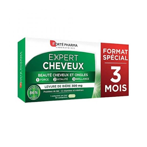 Forte pharma expert cheveux - 84 comprimés