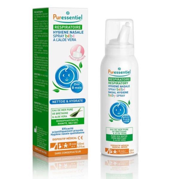 Hygiène Nasale Spray Bébé 120ml