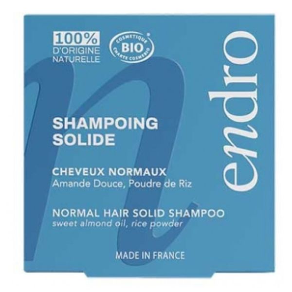 Shampoing Solide Cheveux Normaux Bio 80 ml