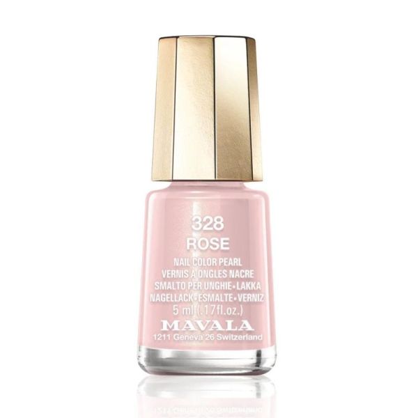Mini Color 328 Rose Nacré – Vernis à Ongles 5 ml