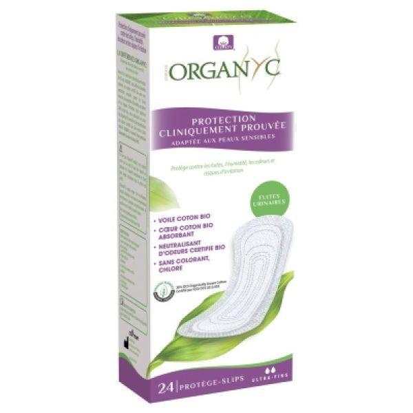 Fuites Urinaires Light 24 Protège-Slips Ultra-Fins Bio