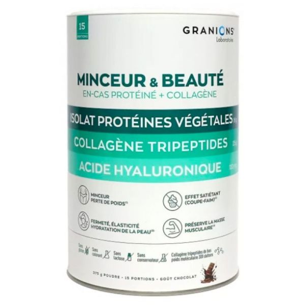 Minceur & Beauté En-Cas Protéiné + Collagène 375 g