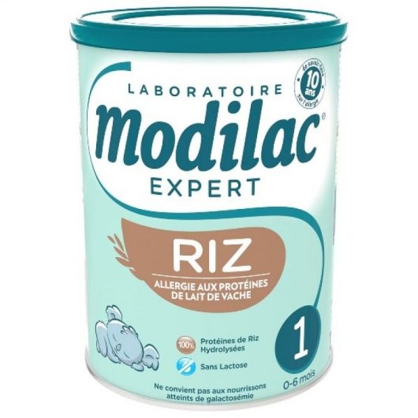 Lait 1er Âge - RIZ - Allergie aux protéines de lait de vache - 800g