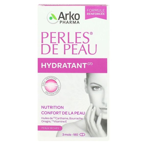 Perles de Peau Hydratant 180 capsules