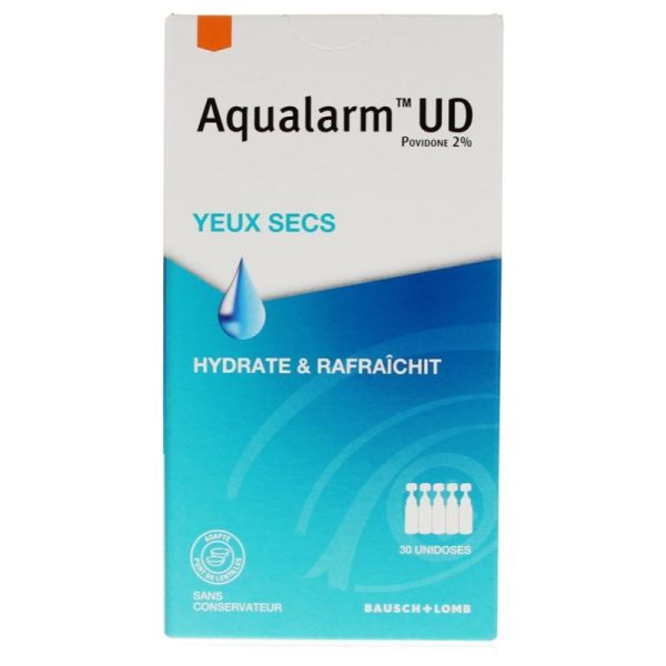 Aqualarm UD Yeux Secs 30 Unidoses