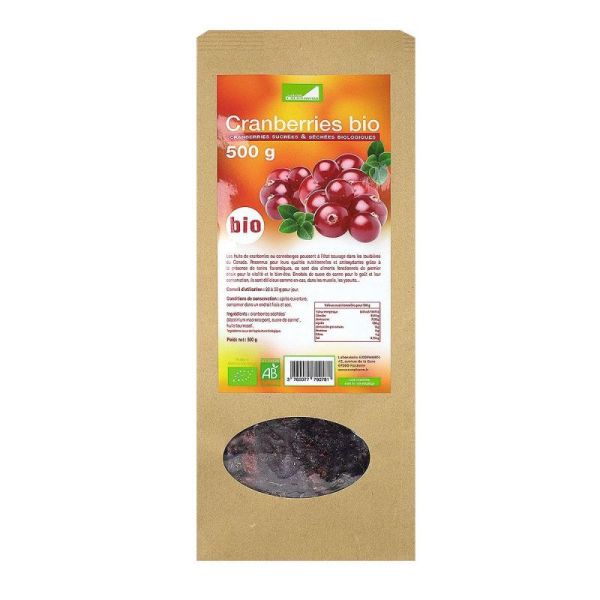 Cranberries bio 500g