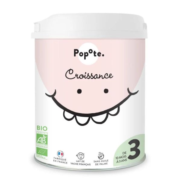 Lait de croissance bio dès 10 mois 800 g