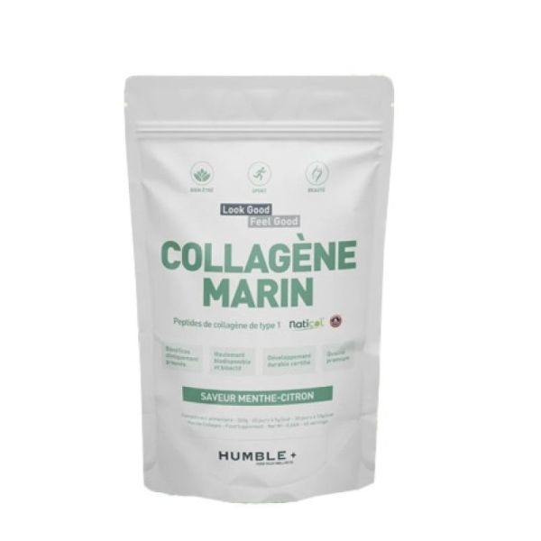 Collagène Marin en Poudre Menthe Citron 300g