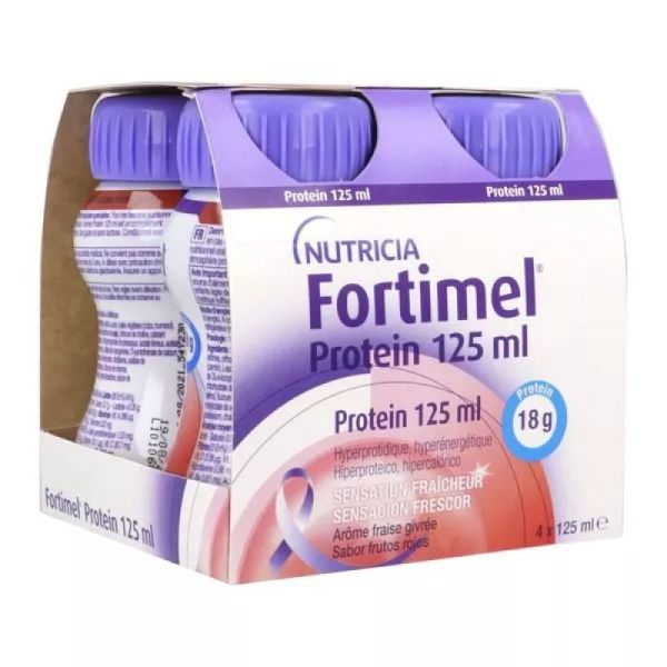 Compact Protein Sensation Fraîcheur Fraise 4 x 125 ml