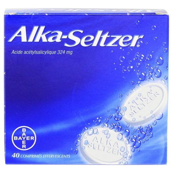 Alka-Seltzer 40 comprimés effervescents