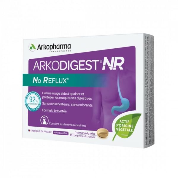 ArkoDigest NR - No Reflux - 16 comprimés à croquer